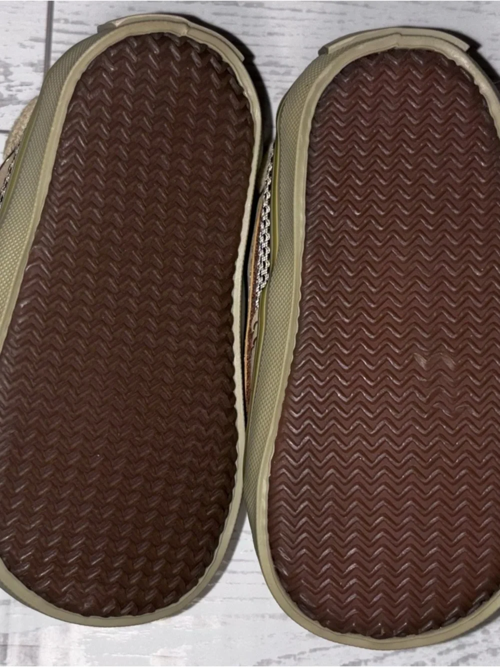 Sperry Top‑Sider Toddler Boat Shoes Tan Leather Size 1M